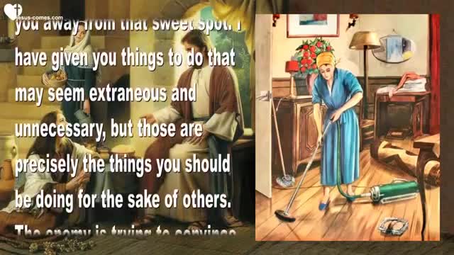 Hospitality & Chores... There are no Crowns in Heaven for a clean House ❤️ Love Letter from Jesus