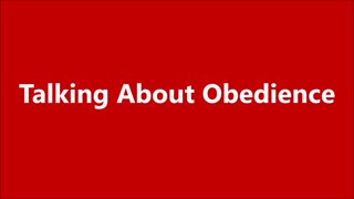 Godliness | Talking About Obedience - RGW Teaching