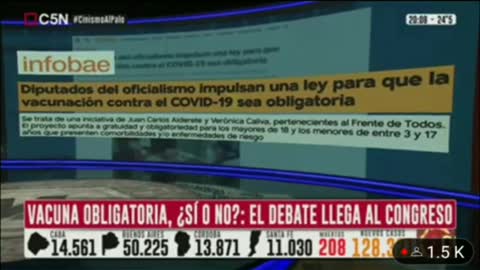 sobre la obligatoriedad de la vacuna - ministra de salud argentina