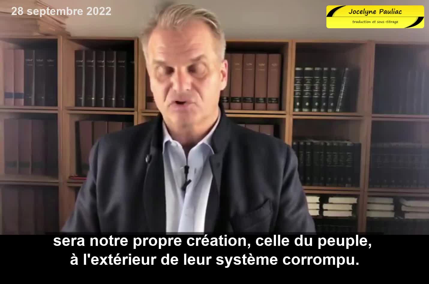 Reiner Fuellmich fait une mise au point - vidéo sous-titrée en français