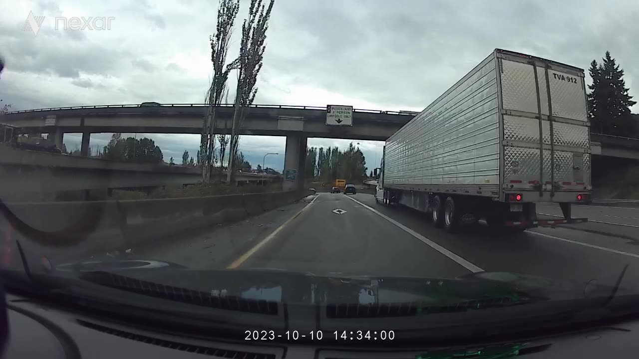 Almost missed his Exit