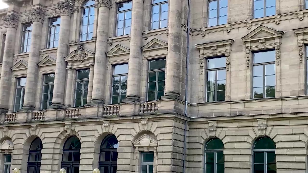 Erlangen - Kollegienhaus der FAU 🇩🇪 4K