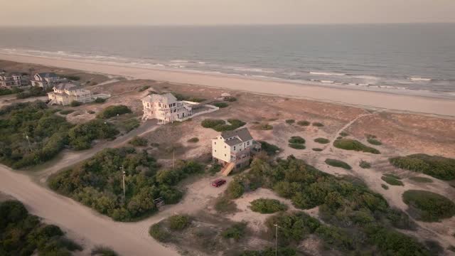 Aerial Video Tour - Uncharted Waters - V12241 in the 4x4 area of Corolla, NC