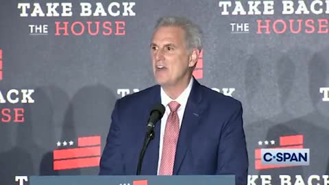 GOP leader Kevin McCarthy: It is clear that we are going to take the House back.