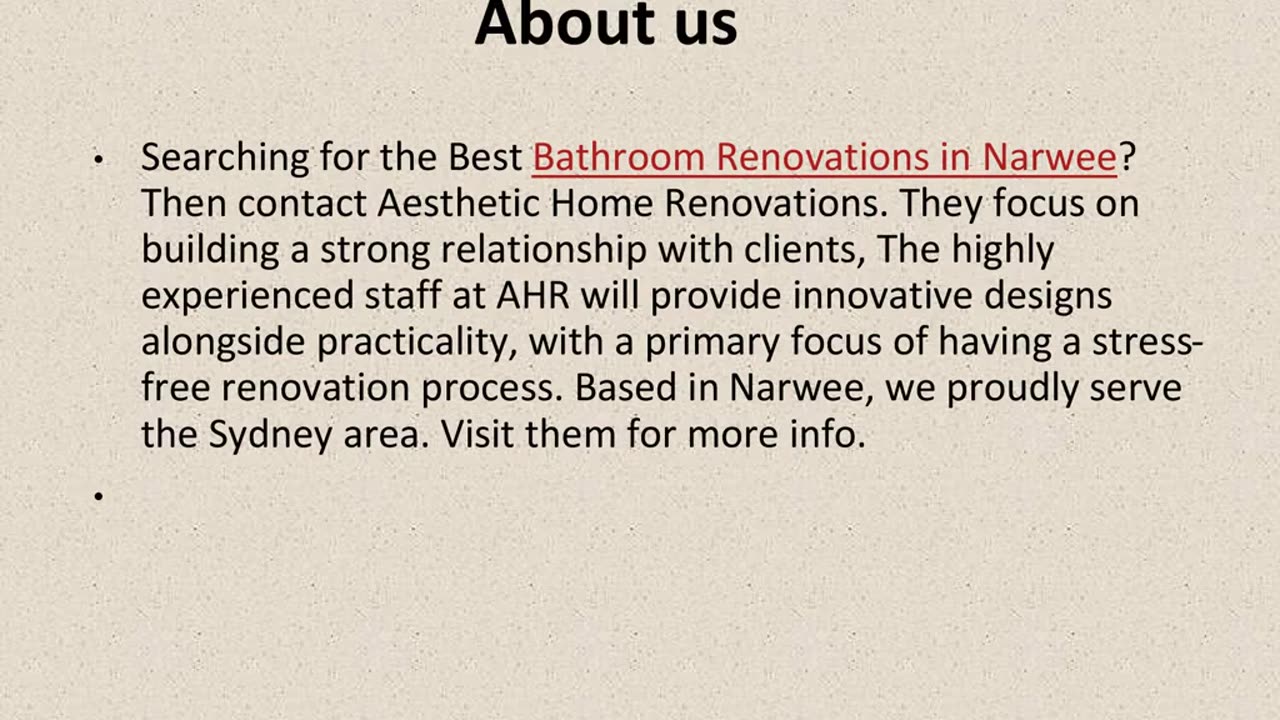 Best Bathroom Renovations in Narwee.