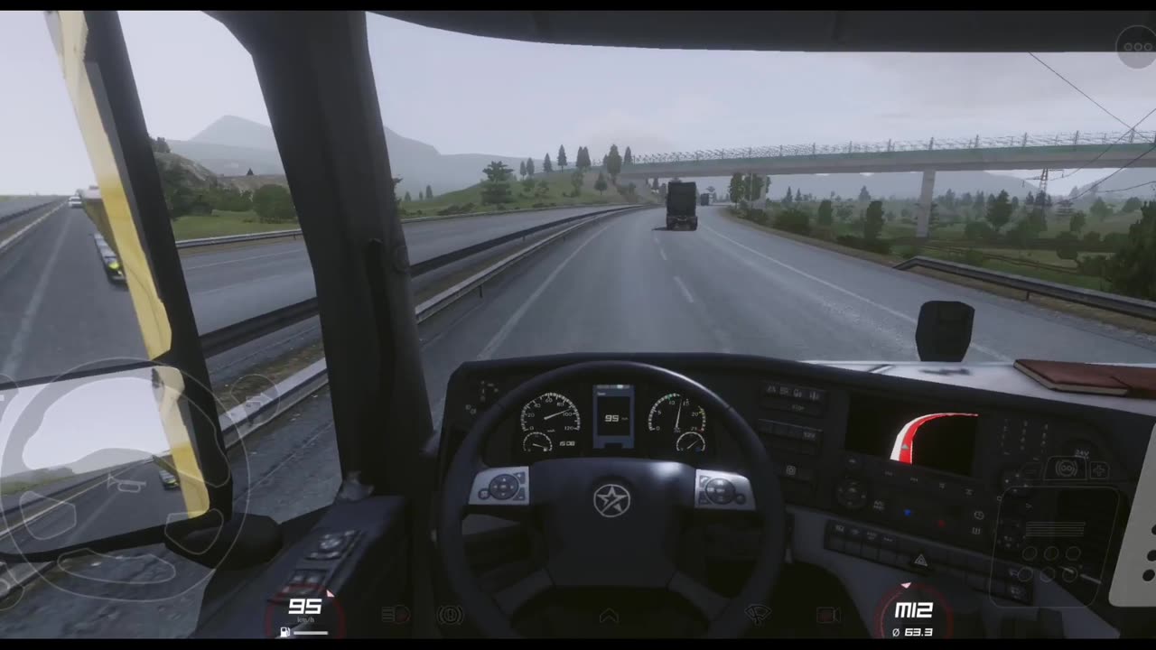 Mercedes benz Actros 2645 Cruising nicely Truckers of Europe 3 Gameplay