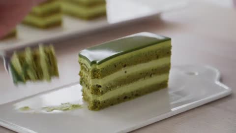 Flourless Matcha Cake / Gluten Free Cake