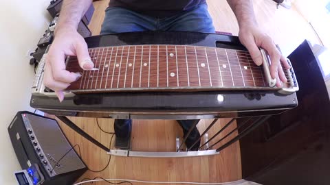 "Bad News" Whitey Morgan & The 78's. Pedal steel guitar lesson 1st solo. Larry Campbell.