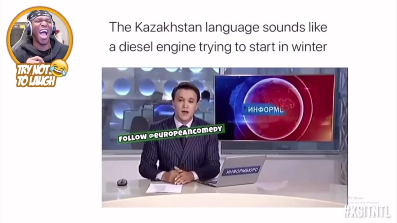 KSI Laughing at Kazakhstan news