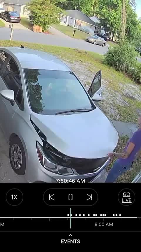 They are shocked after seeing whats under the hood