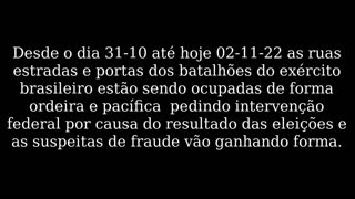 Brasil Paralizado Contra Fraude Eleitoral