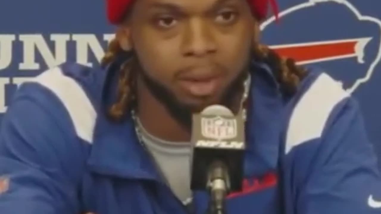 Damar Hamlin explaining his decision to return