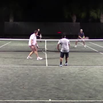 EYEBALL TO EYEBALL AT THE NET!