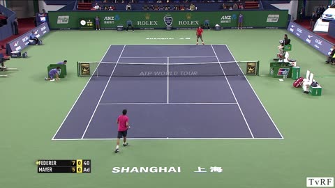 Federer - Mayer | Shanghai 2014 R2