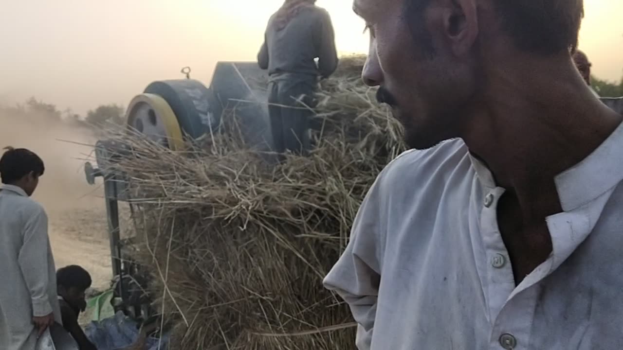 Village in work in py Earth sindh
