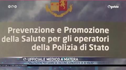 ITALIA, VACCINI: Ufficiale Medico, Aumento 30 volte Effetti Avversi, Byoblu 7/11/2022