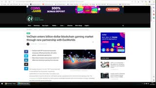 More bullish news!!! VeChain enters billion-dollar blockchain gaming market!!!