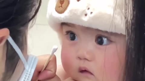 Cute Baby Taking Vaccine