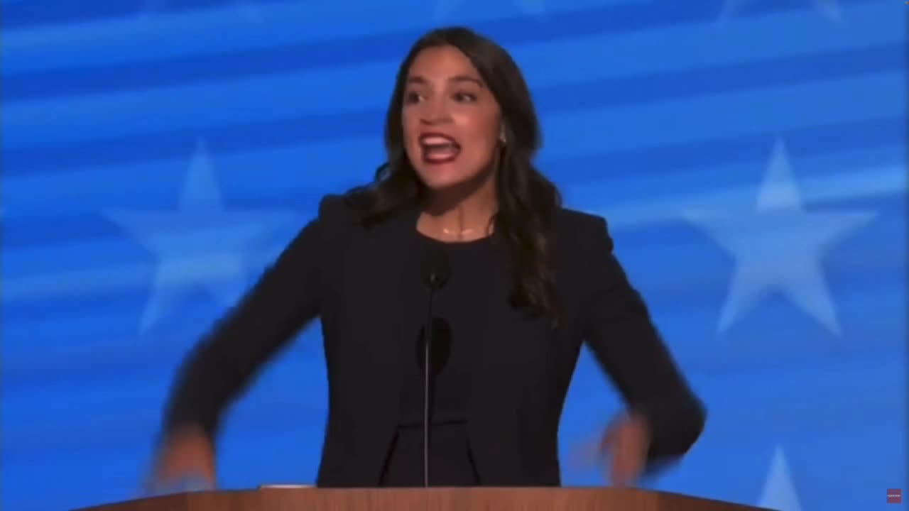 AOC Using Her Horrible Fake Accident Again