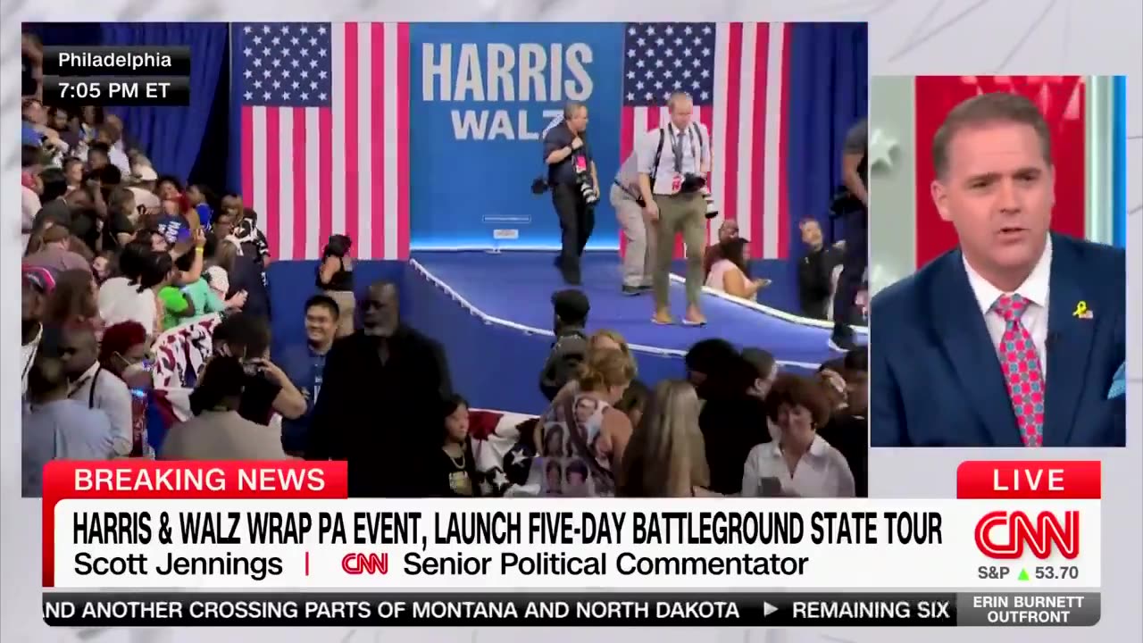 CNN on Democrat VP Pick: "Is it Normal to let the biggest city in your State Burn?"