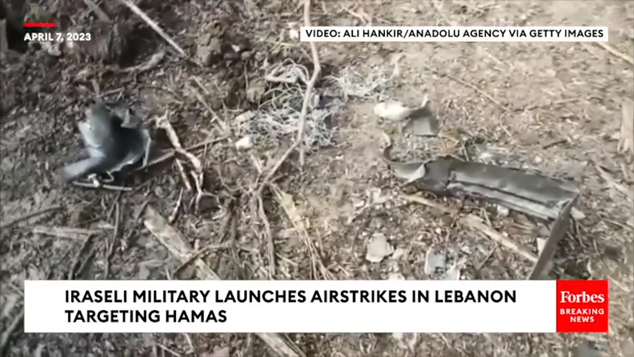 Israel Hits Lebanon With Airstrikes Targeting Hamas After Taking Rocket Fire