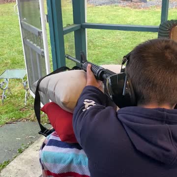 Son’s First Time on AR-15 (3 out of 3 in the Target’s Head!)