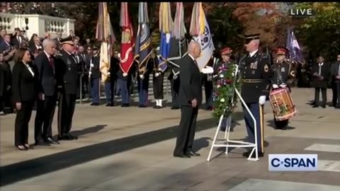 💥 Memories - Biden's (Can't Touch It) Fake Wreath Ceremony