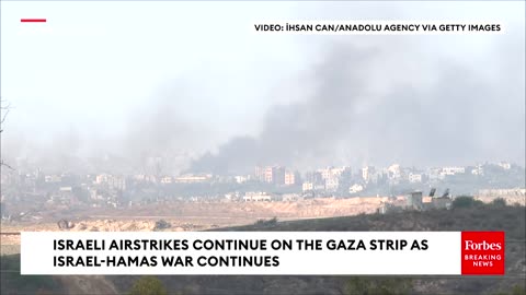 Israeli Airstrikes Continue On The Gaza Strip As Israel-Hamas War Continues