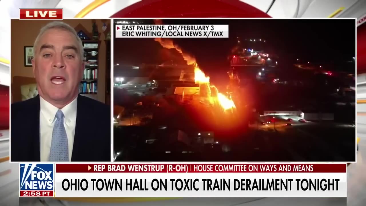 'NEEDS TO BE INVESTIGATED' Ohio rep. calls for probe into toxic train spill