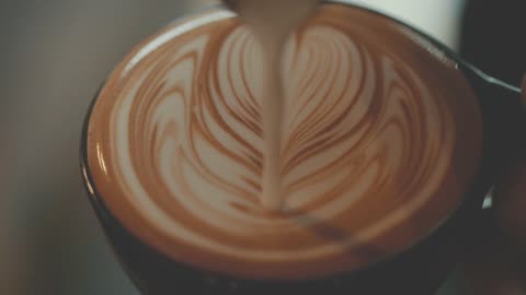 Satisfying coffee video