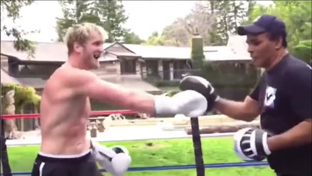 Logan Paul"Doing"Training To Beat Floyd Mayweather!