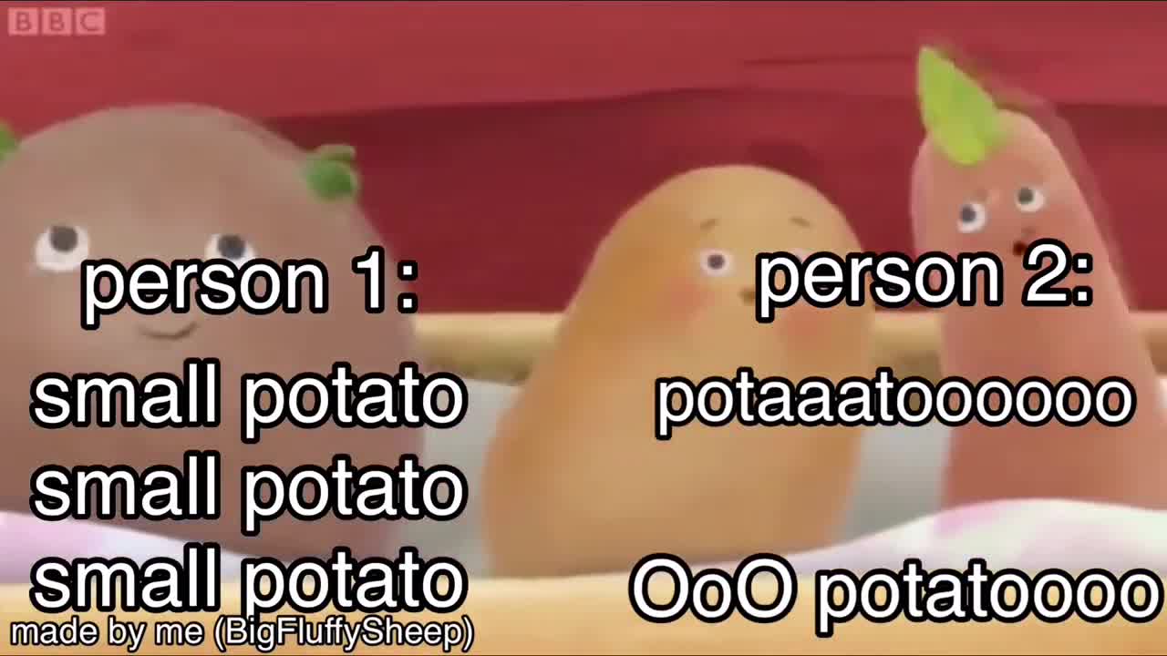 Small potatoes song for kids