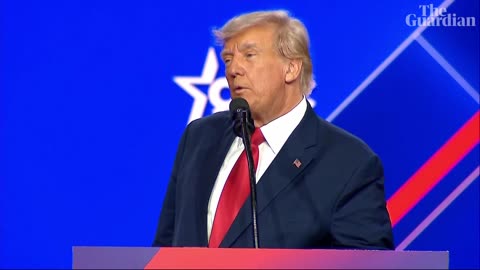 Donald Trump vows to 'complete the mission' in bid to return to White House - video