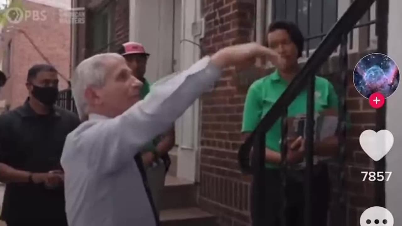 Mass Murderer Fauci Tries To Convince Man To Get Jab, Man Doesn't Buy The COnVID Jab