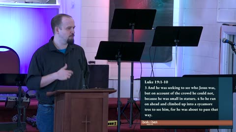 To Seek & To Save | Part 15 | Luke 16:1-19:28 (LIVE)