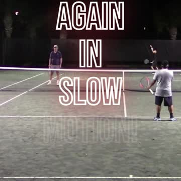 SMOOTH FOREHAND WINNER DOWN THE LINE!