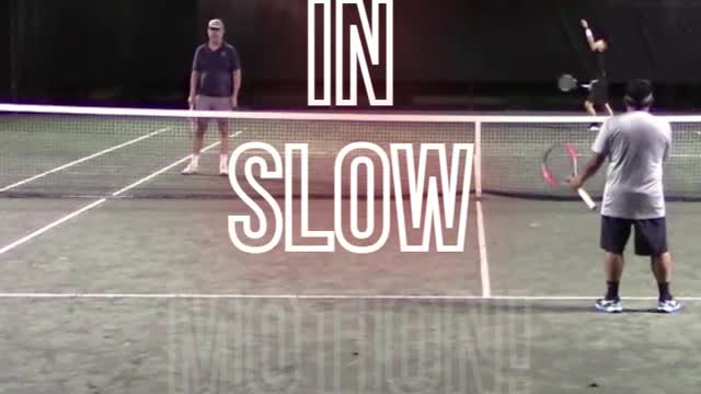 SMOOTH FOREHAND WINNER DOWN THE LINE!