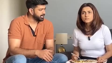 Pampering my girl today 😅 rohit and kanupriya