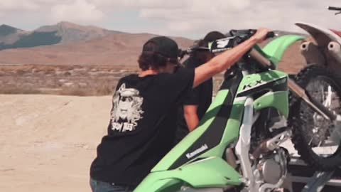 Drone Vs Dirt Bike (Big Crash)