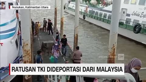 Ratusan TKI Dideportasi dari Tawau Malaysia Karena Tak Memiliki Paspor