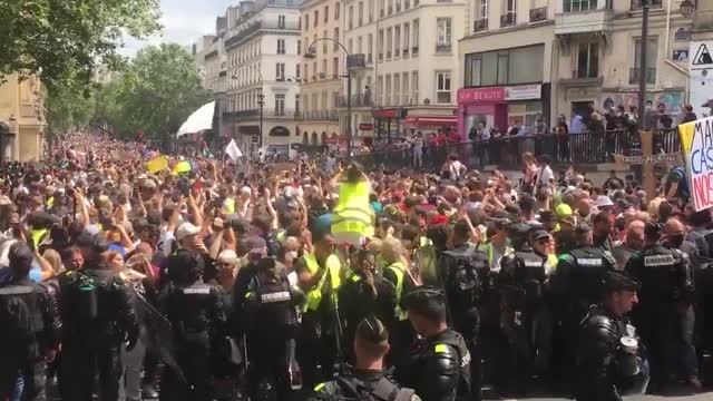 FRANCE PROTESTS JULY 2021