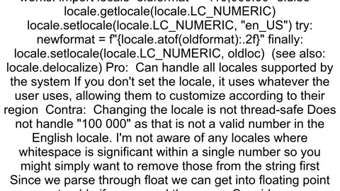 How to standardize numbers in Python