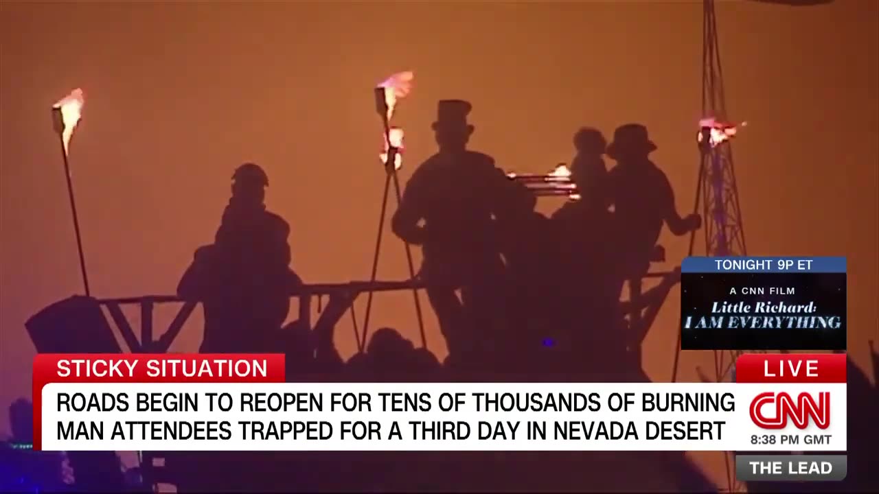 'I made one bad decision': Burning Man attendee describes ordeal to escape festival