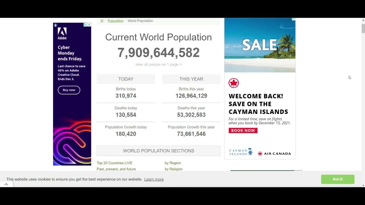 It Takes 3 decades to Count to a Billion (filmed in late 2021)