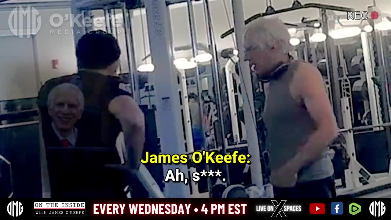 James O'Keefe Hangs Out with Judge Engoron at the Gym