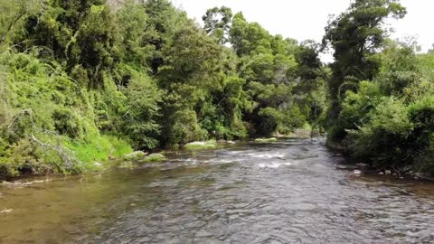 water flowing