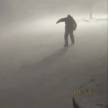 ►🇷🇺 Russia, Yakutia: Snow storm has been raging in the Yakut Tiksi