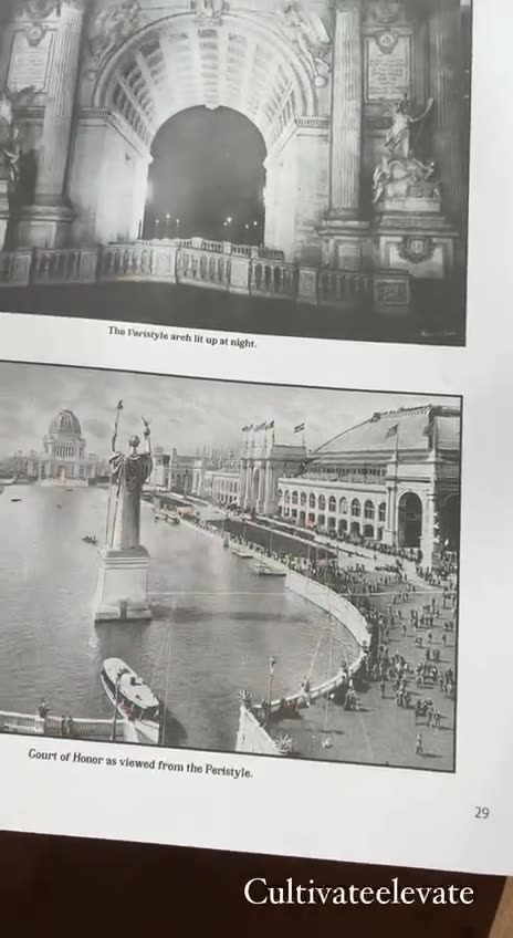 Chicago 1893: Temporary buildings in Chicago, San Fran, Nyc