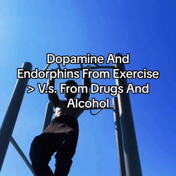 Dopamine And Endorphins From Exercise > V.s. From Drugs And Alcohol