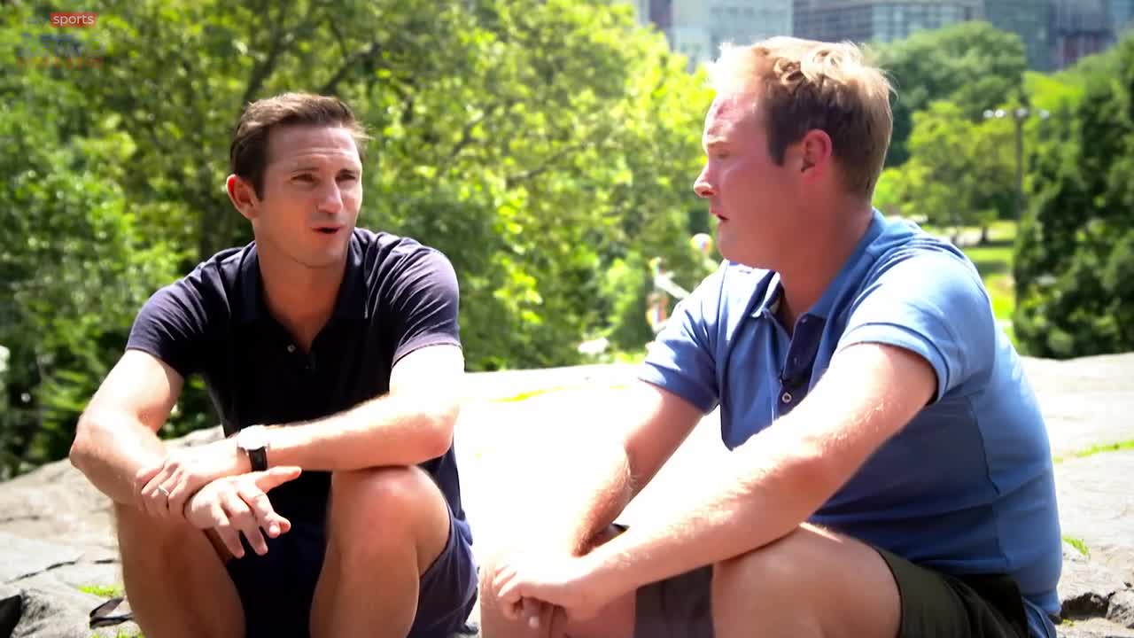 Frank Lampard on the difference between English & American football fans